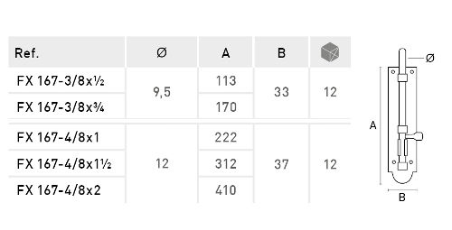 Fecho Bord�o - A�O